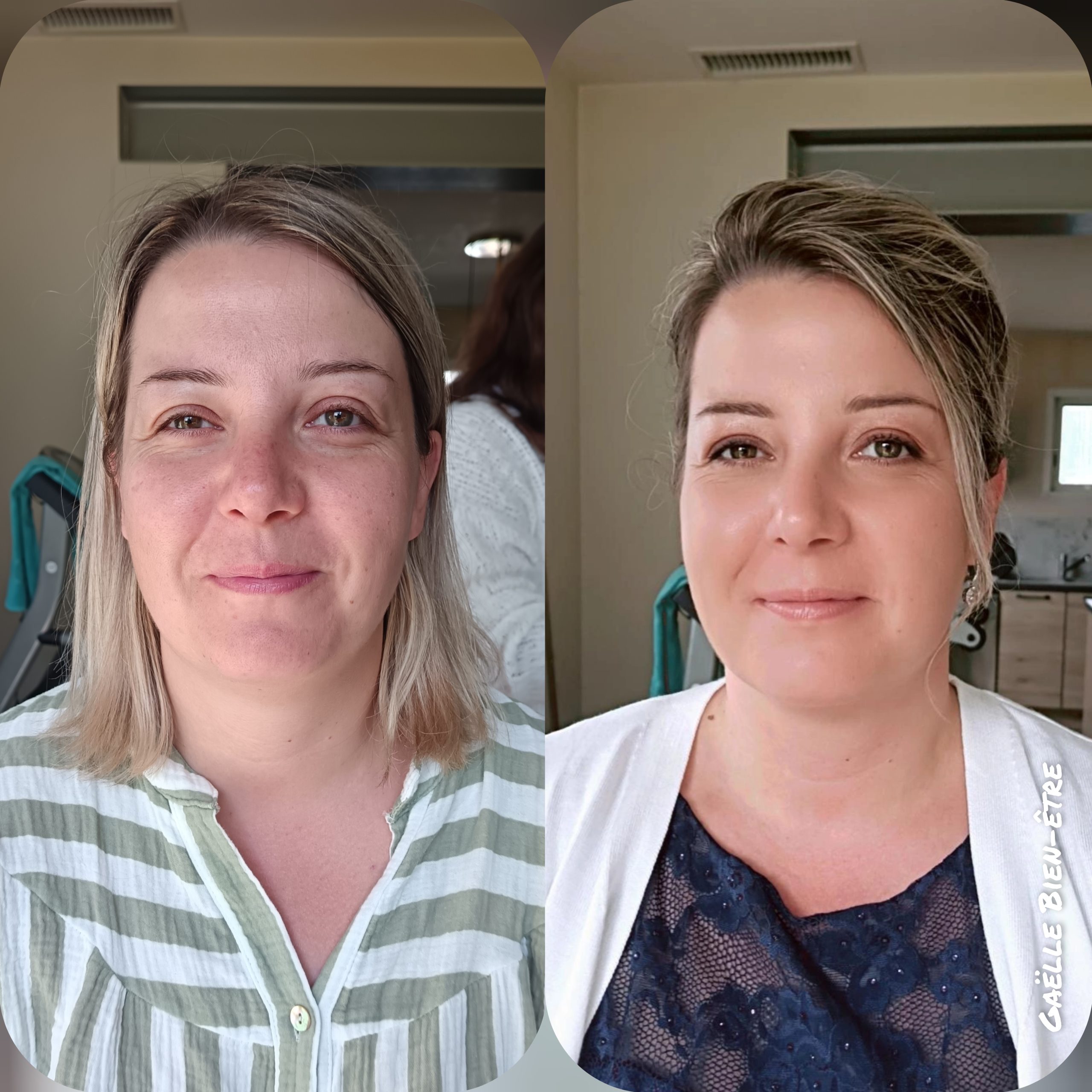 Maquillage naturel invitée mariage